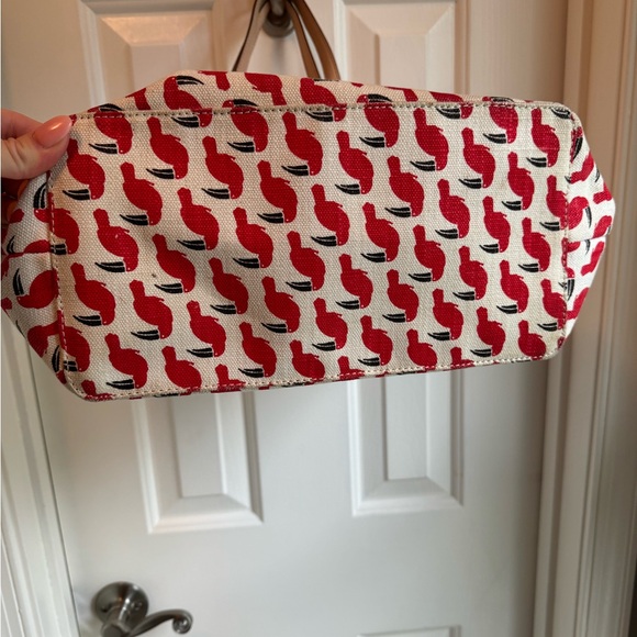 Kate Spade toucan canvas tote bag - Picture 2 of 6